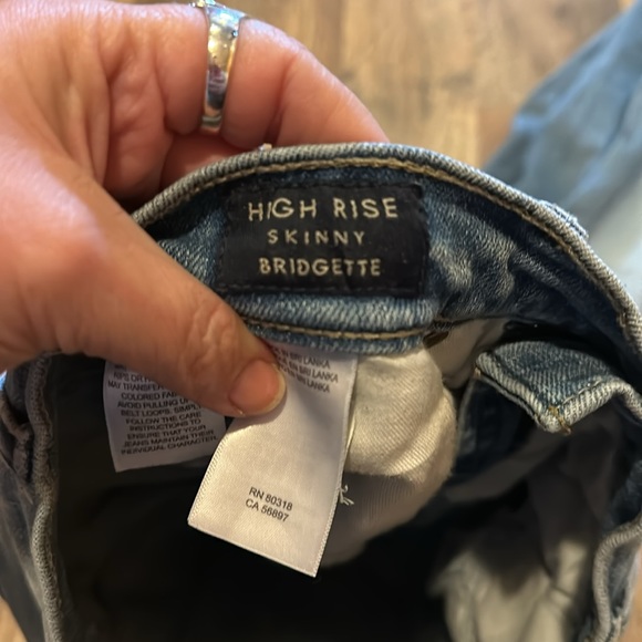 Lucky Brand High Rise Skinny Bridgette sz 4 - Picture 4 of 10